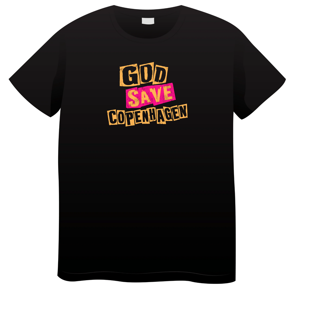 T-Shirt - GOD SAVE COPENHAGEN - Udleveres 28. Nov. 2026 i TAP 1